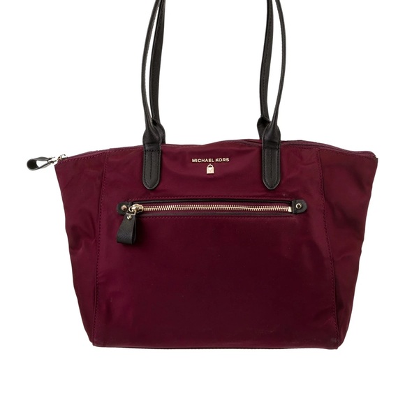 Michael Kors Nylon Shoulder Bag - Purple Shoulder Bags, Handbags... - Picture 1 of 7